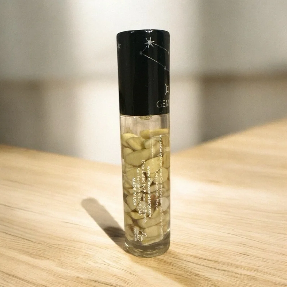 Blossom Gemini Zodiac Lip Gloss – Vanilla Scented w/ Crystals